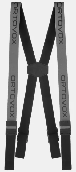 Sale ORTOVOX LOGO SUSPENDERS greyblend
