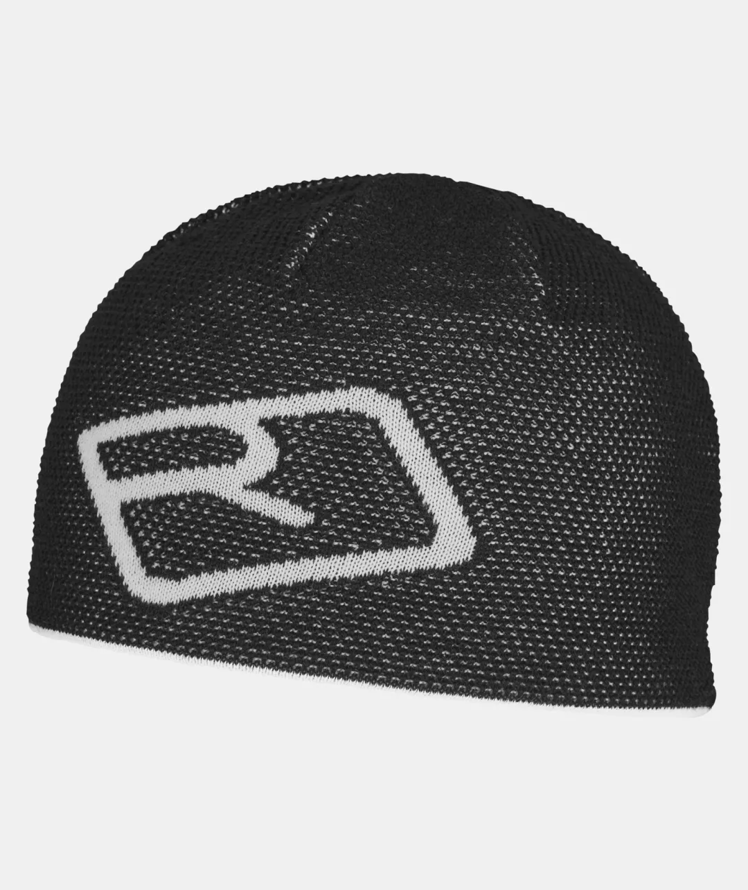 Cheap ORTOVOX MERINO LOGO KNIT BEANIE blackraven