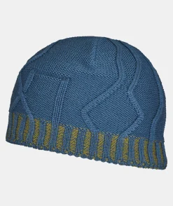 Cheap ORTOVOX MERINO TANGRAM KNIT BEANIE darkpacific