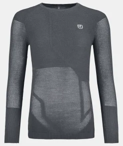 Hot ORTOVOX MERINO THERMOVENT LS W darkgreyblend