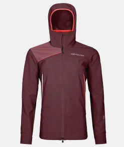 Store ORTOVOX PALA HOODED JACKET W winetasting