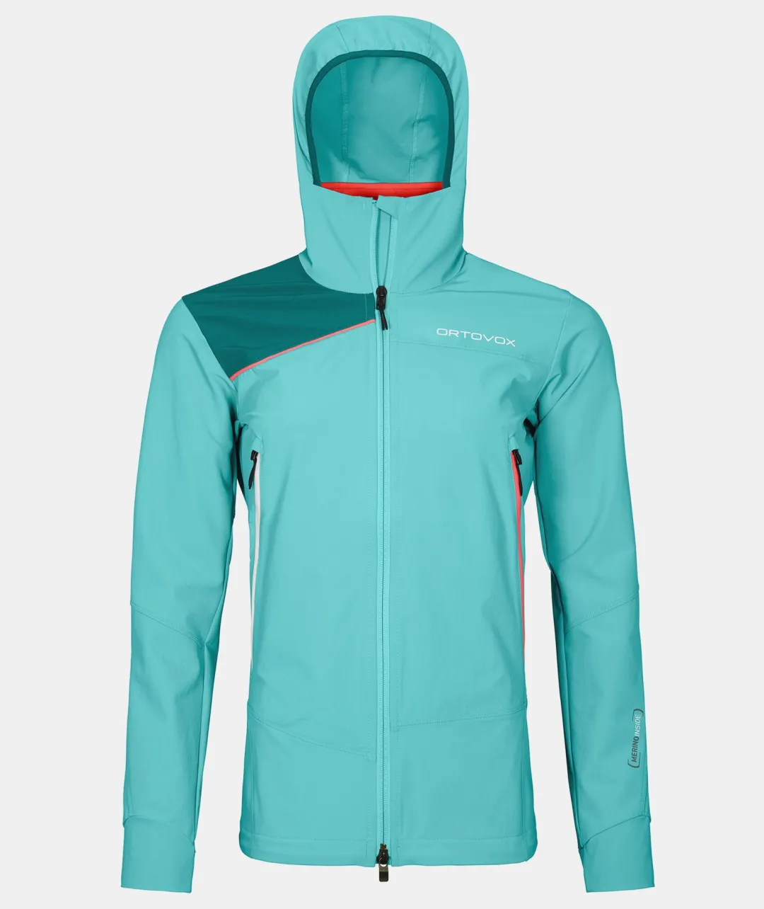 Fashion ORTOVOX PALA HOODED JACKET W icewaterfall