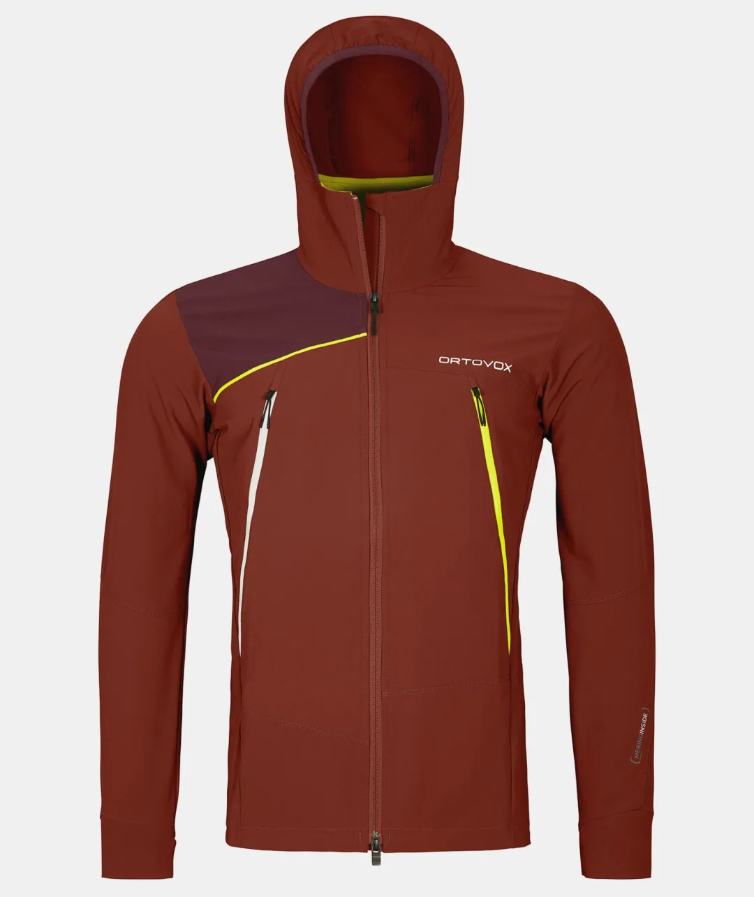 Online ORTOVOX PALA HOODED JACKET M clayorange