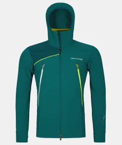 Store ORTOVOX PALA HOODED JACKET M pacificgreen