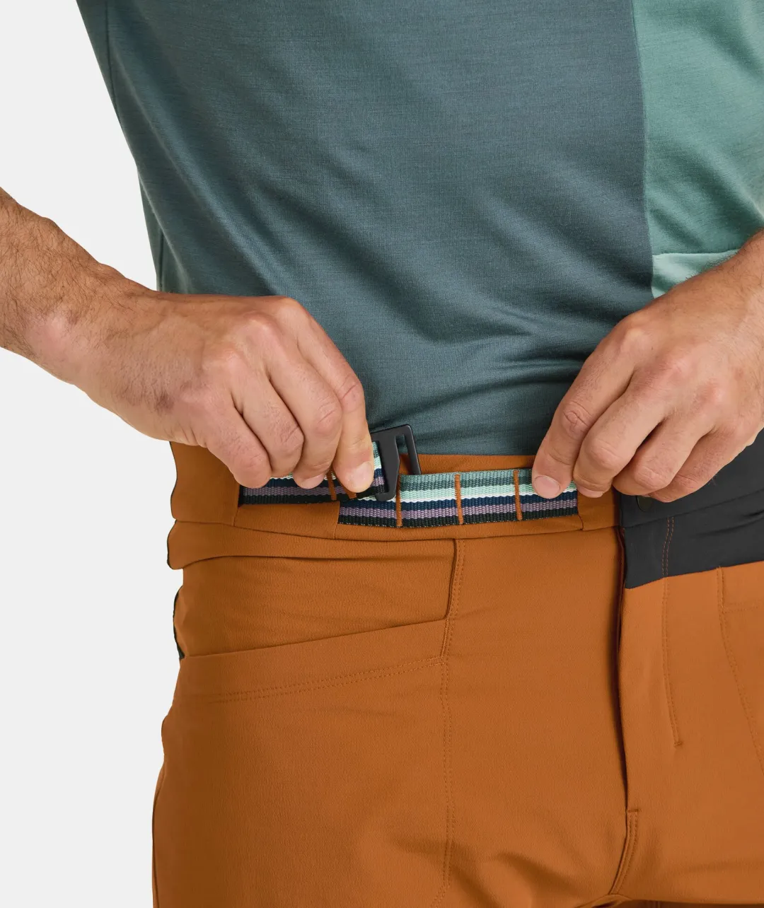 Outlet ORTOVOX PALA PANTS M clayorange