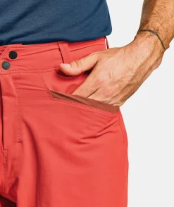 Store ORTOVOX PELMO SHORTS M cengiarossa