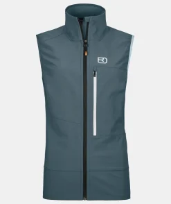 Online ORTOVOX PUNTA BERRINO VEST W darkarcticgrey