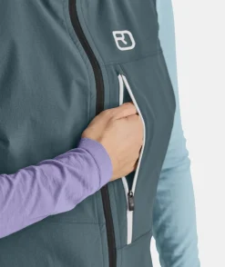 Online ORTOVOX PUNTA BERRINO VEST W darkarcticgrey