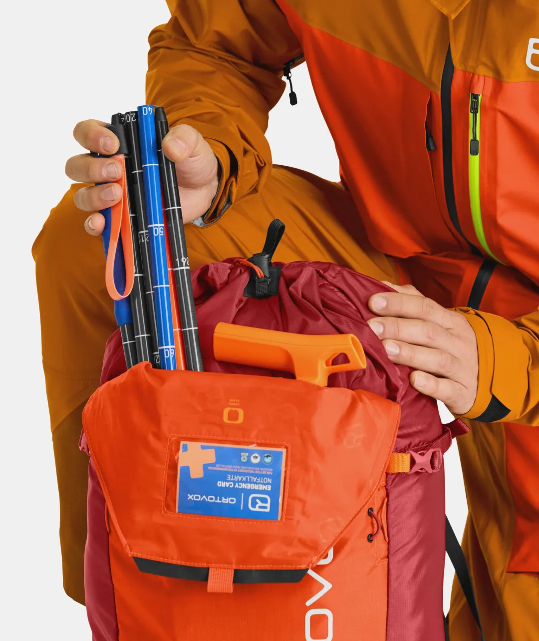 Store ORTOVOX RAVINE 28 hotorange