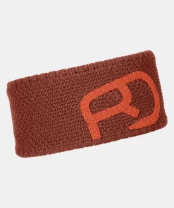 Store ORTOVOX ROCK 'N' WOOL HEADBAND clayorange
