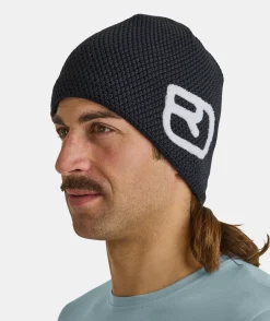 Fashion ORTOVOX ROCK’N'WOOL BEANIE blackraven