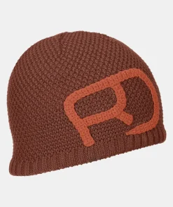 Discount ORTOVOX ROCK'N'WOOL BEANIE M clayorange
