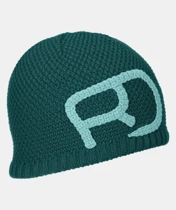 Shop ORTOVOX ROCK'N'WOOL BEANIE W pacificgreen