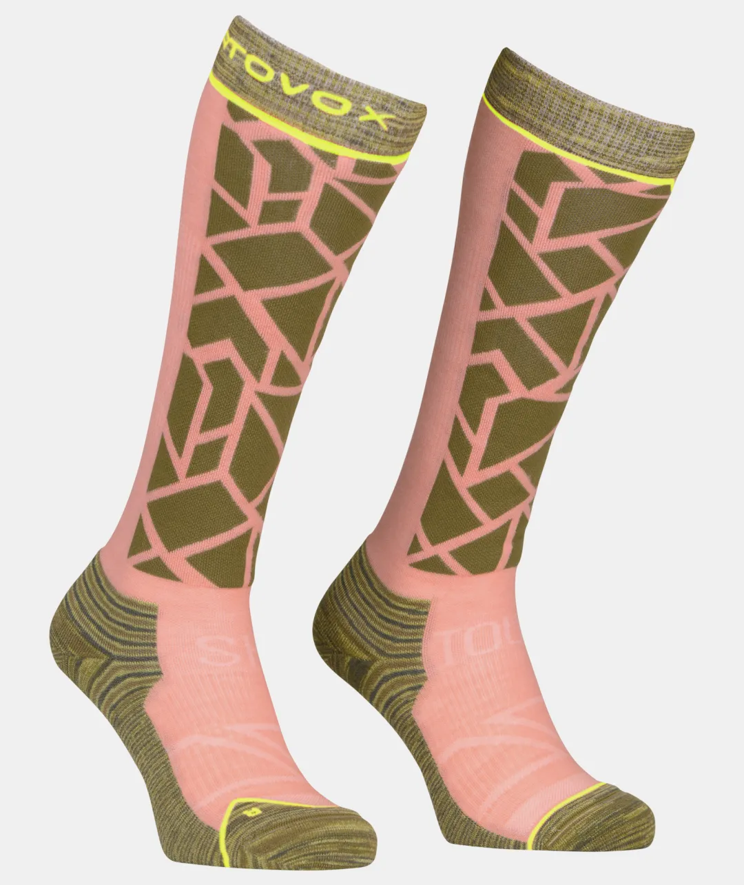 Store ORTOVOX SKI TOUR COMP LONG SOCKS W bloom