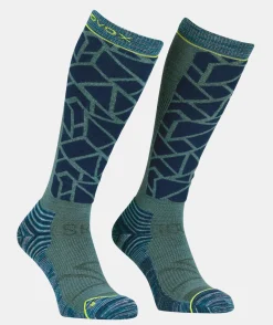 Cheap ORTOVOX SKI TOUR COMP LONG SOCKS M deepocean
