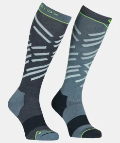 Cheap ORTOVOX SKI TOUR LONG SOCKS M blackraven