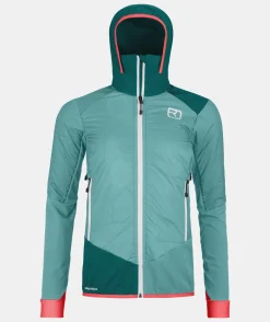Sale ORTOVOX SWISSWOOL COL BECCHEI HYBRID JACKET W icewaterfall