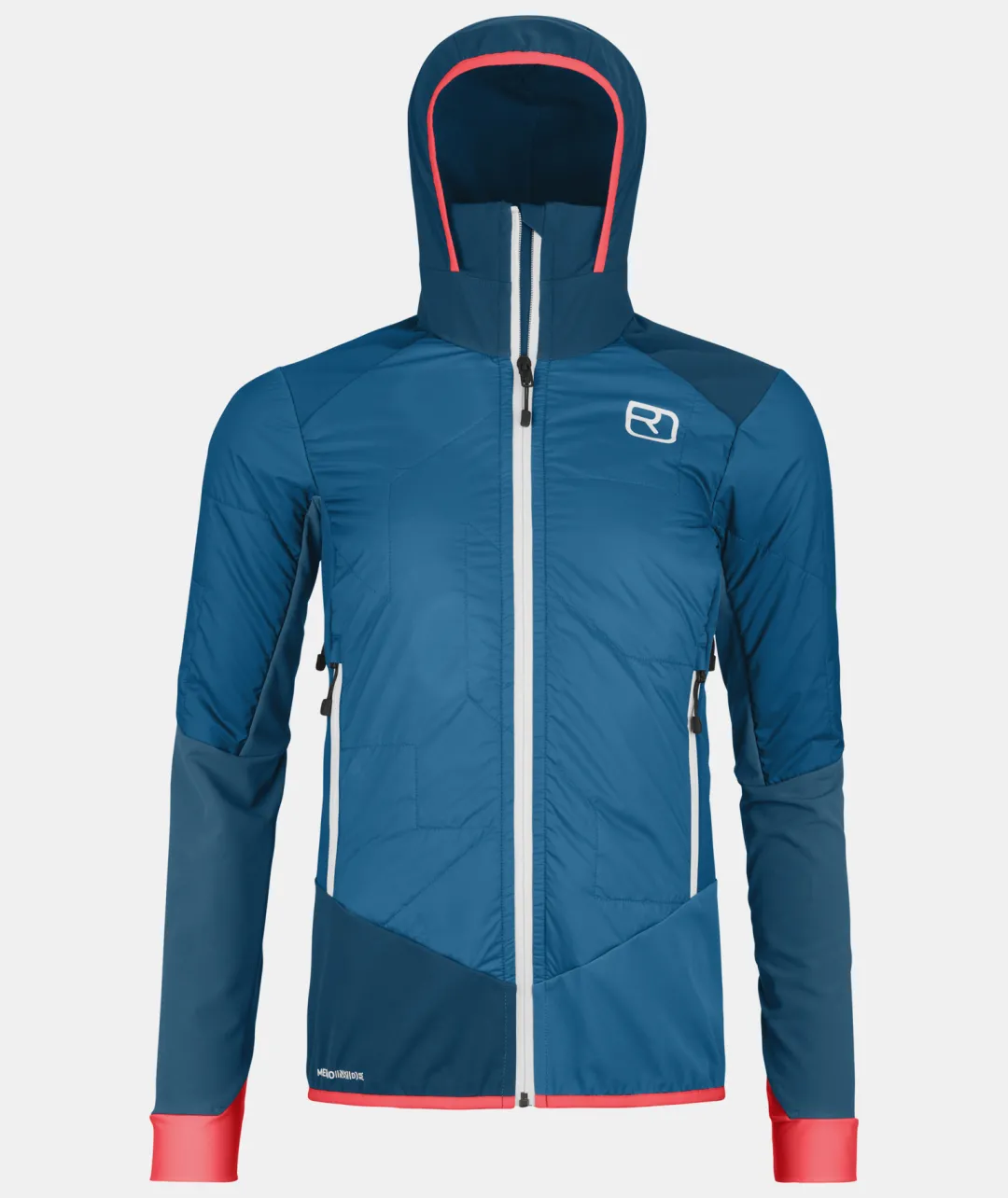 Clearance ORTOVOX SWISSWOOL COL BECCHEI HYBRID JACKET W mountainblue
