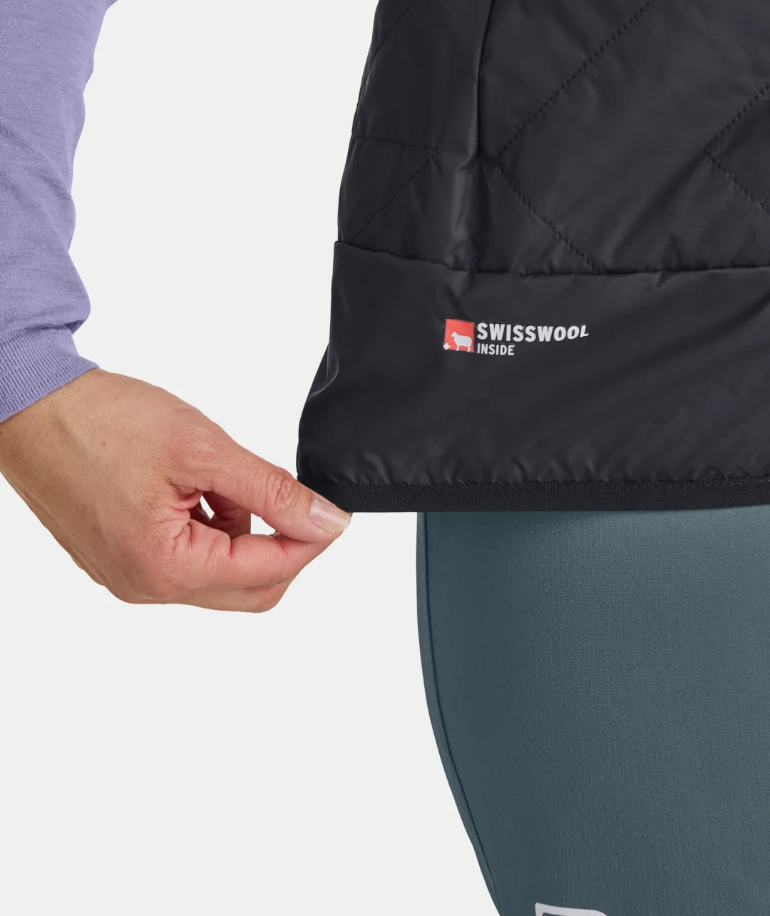 Online ORTOVOX SWISSWOOL PIZ BOÈ VEST W blackraven
