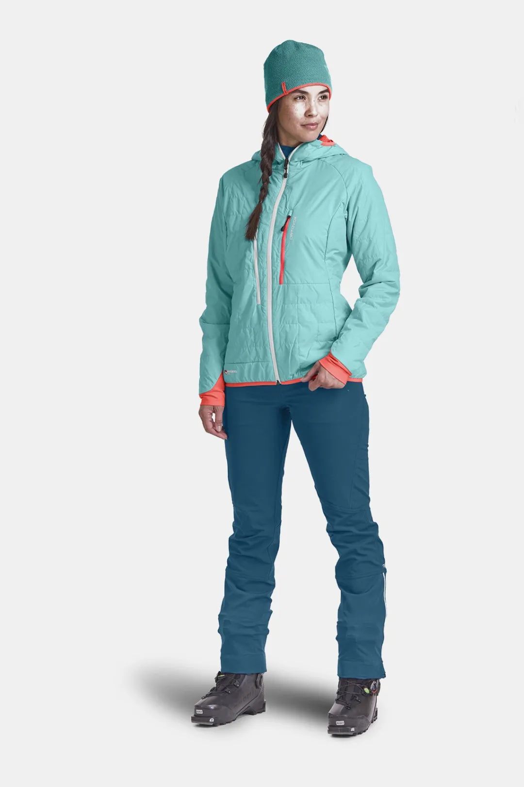 Shop ORTOVOX SWISSWOOL PIZ BOÈ JACKET W icewaterfall