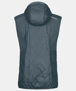 Discount ORTOVOX SWISSWOOL PIZ BOÈ VEST M darkarcticgrey