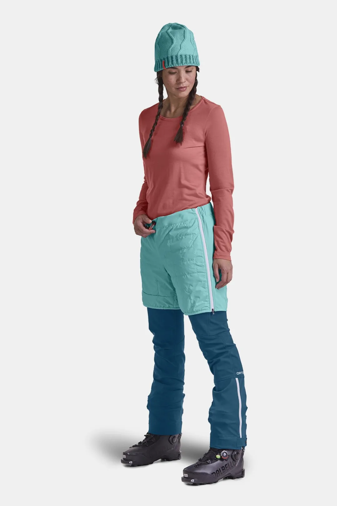 Fashion ORTOVOX SWISSWOOL PIZ BOÈ SHORTS W icewaterfall