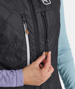 Store ORTOVOX SWISSWOOL PIZ BOÈ VEST W sunsetorange