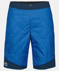 Cheap ORTOVOX SWISSWOOL PIZ BOÈ SHORTS M bluenote