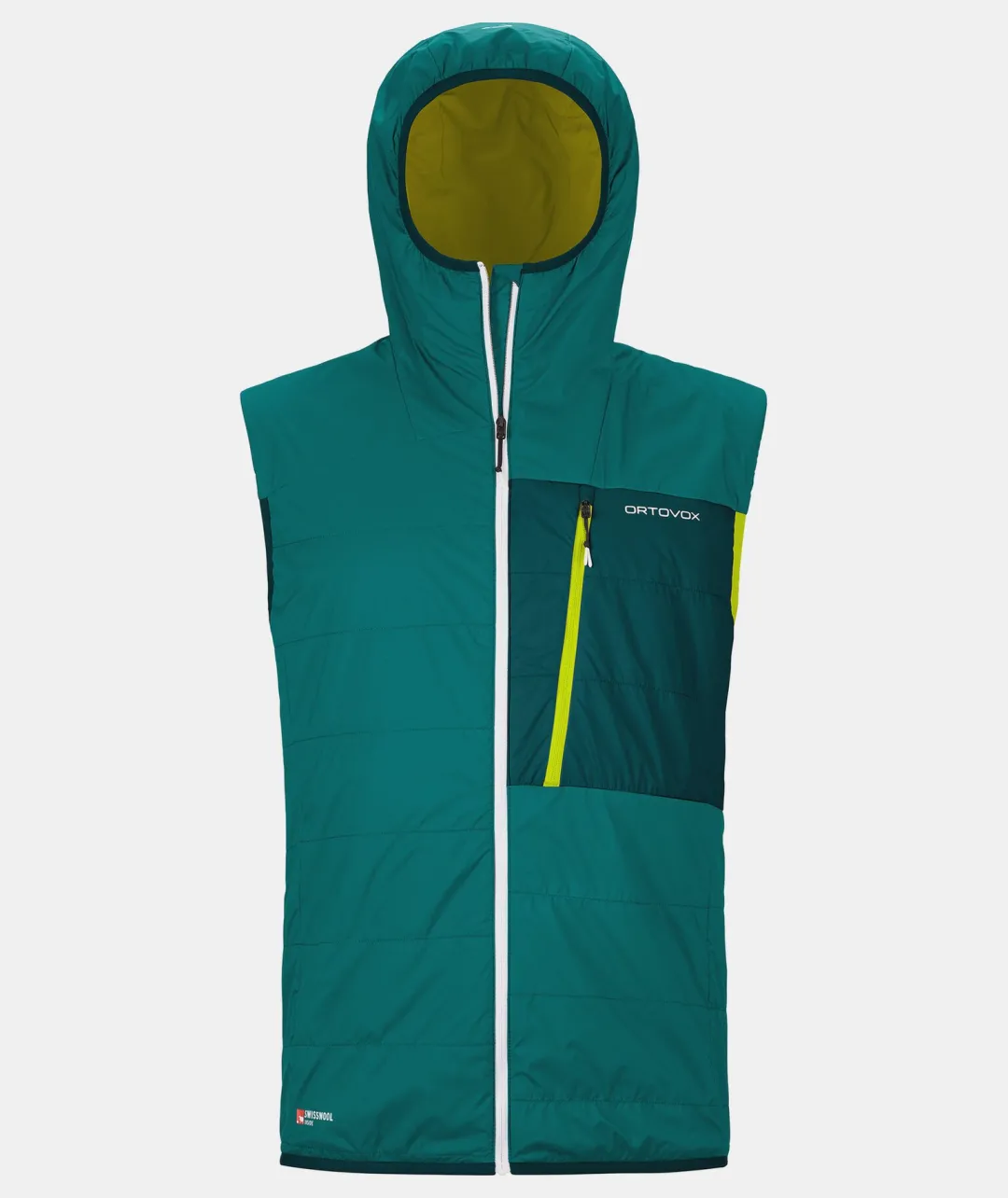 Store ORTOVOX SWISSWOOL PIZ DUAN VEST M pacificgreen