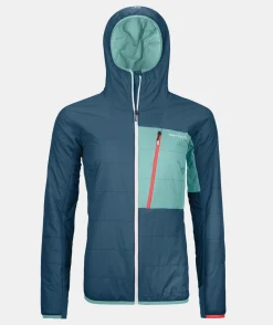 Best Sale ORTOVOX SWISSWOOL PIZ DUAN JACKET W petrolblue