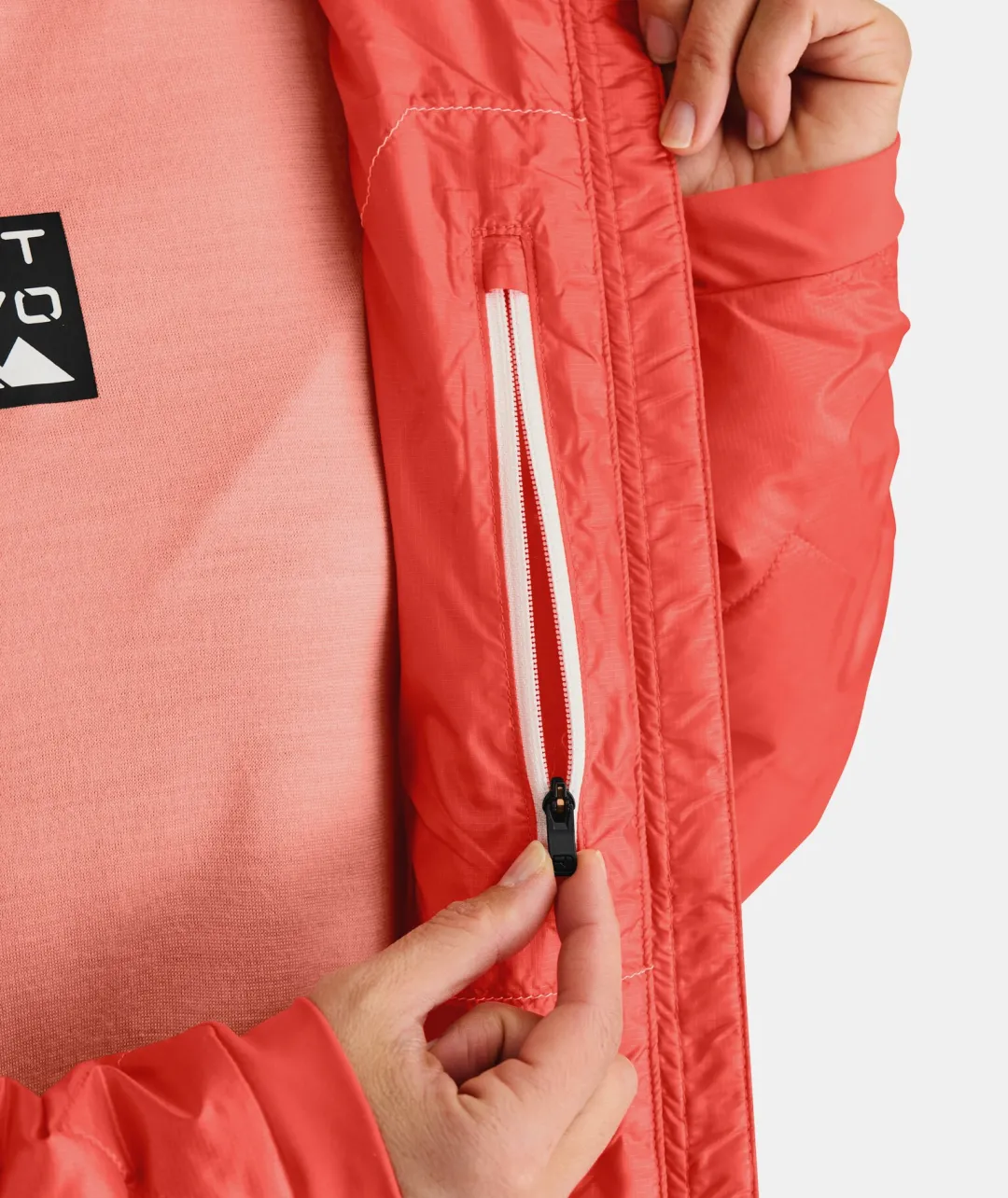 Outlet ORTOVOX SWISSWOOL PIZ VIAL JACKET W coral
