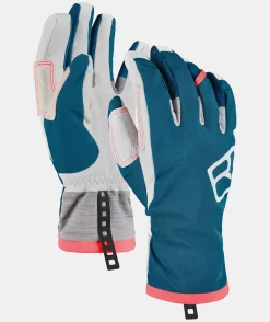Shop ORTOVOX TOUR GLOVE W petrolblue