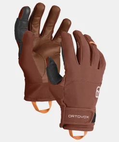 Best Sale ORTOVOX TOUR LIGHT GLOVE M clayorange