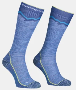 Discount ORTOVOX TOUR LONG SOCKS M mountainblue