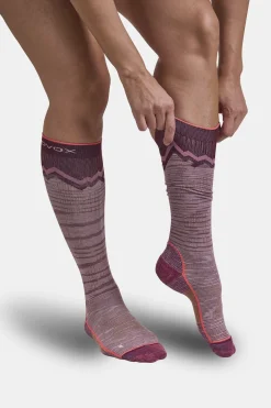 Store ORTOVOX TOUR LONG SOCKS W icewaterfall