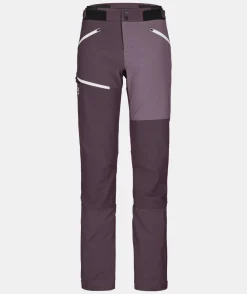 Clearance ORTOVOX WESTALPEN SOFTSHELL PANTS W darkwildberry