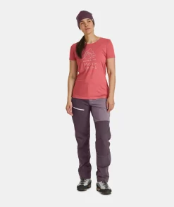 Clearance ORTOVOX WESTALPEN SOFTSHELL PANTS W darkwildberry