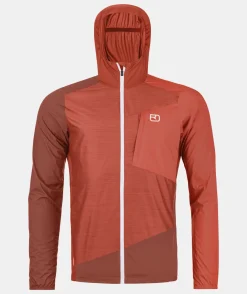 Fashion ORTOVOX WINDBREAKER JACKET M cengiarossa
