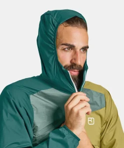 Fashion ORTOVOX WINDBREAKER JACKET M cengiarossa