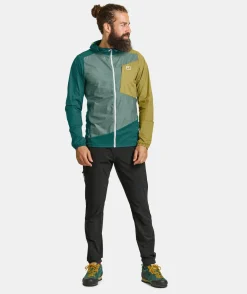 Store ORTOVOX WINDBREAKER JACKET M petrolblue