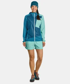 New ORTOVOX WINDBREAKER JACKET W petrolblue