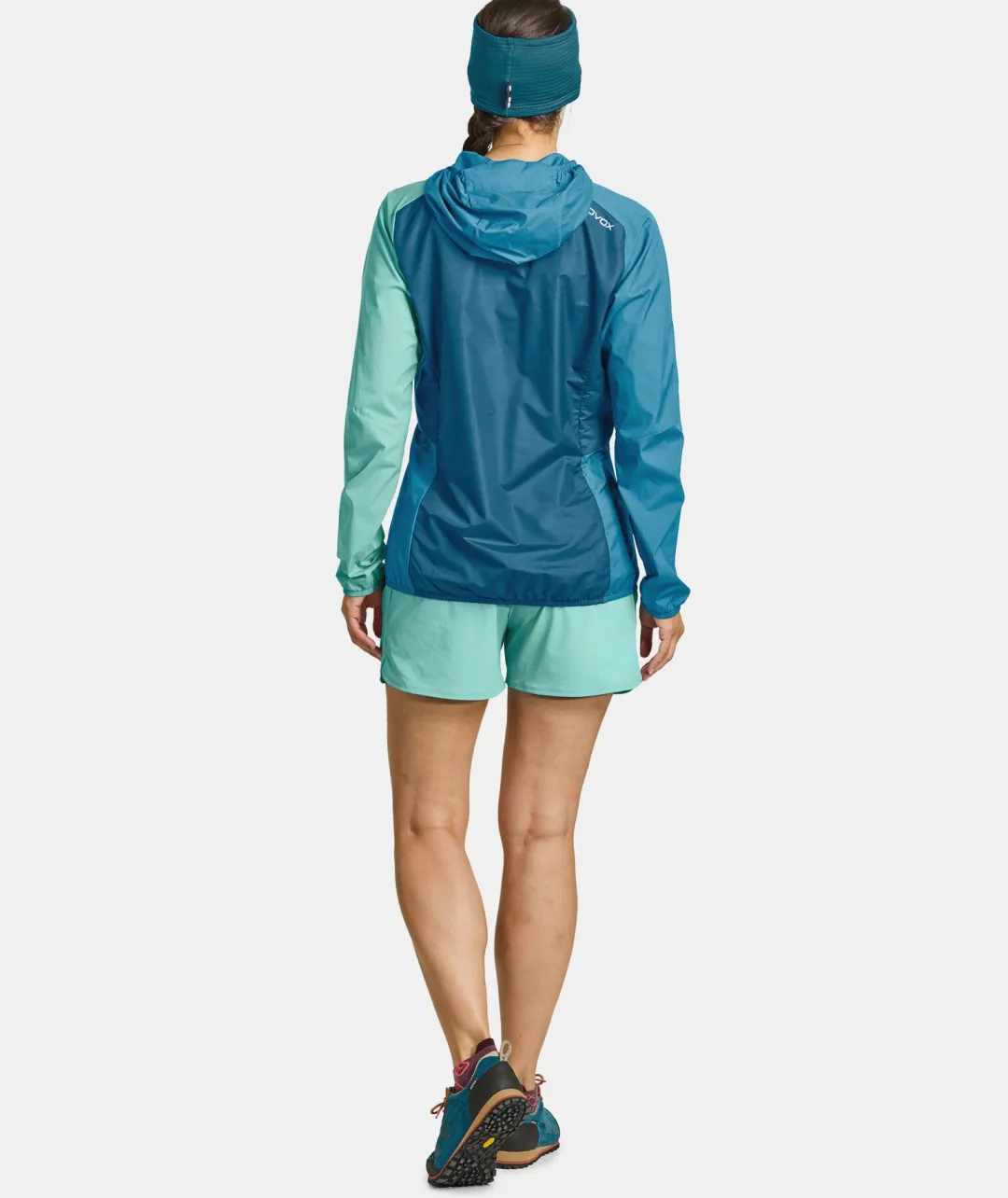 New ORTOVOX WINDBREAKER JACKET W petrolblue