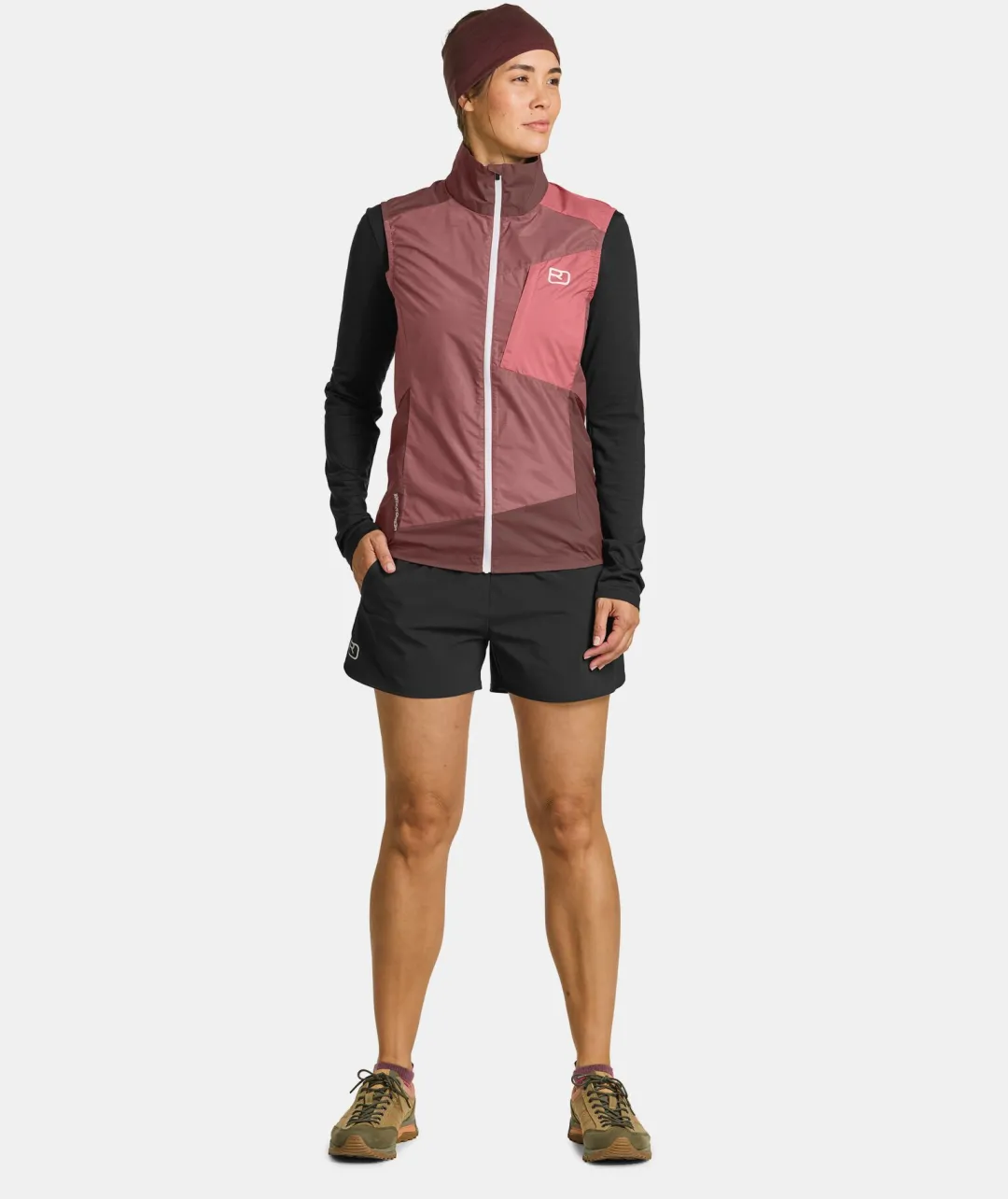 Store ORTOVOX WINDBREAKER VEST W petrolblue