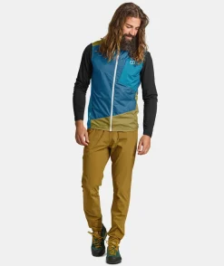 Best ORTOVOX WINDBREAKER VEST M petrolblue