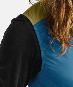 Best ORTOVOX WINDBREAKER VEST M petrolblue